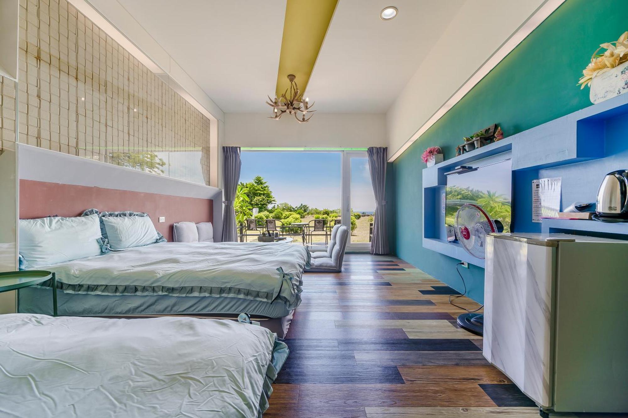 Happiness Ocean View B&B Xiaoliuqiu Exterior photo